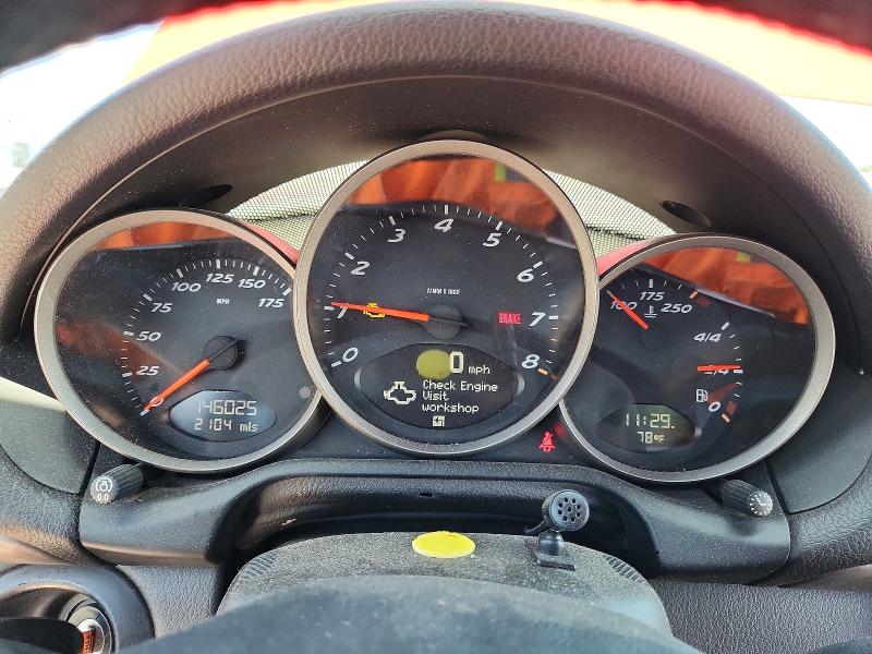2005 Porsche Boxster VIN WP0CA29875U712990 COPART salvage auction — REAR END, NJ - CERT OF TITLE-SALVAGE (P), sold $3,750 on 2026-08-10 (photo 9)