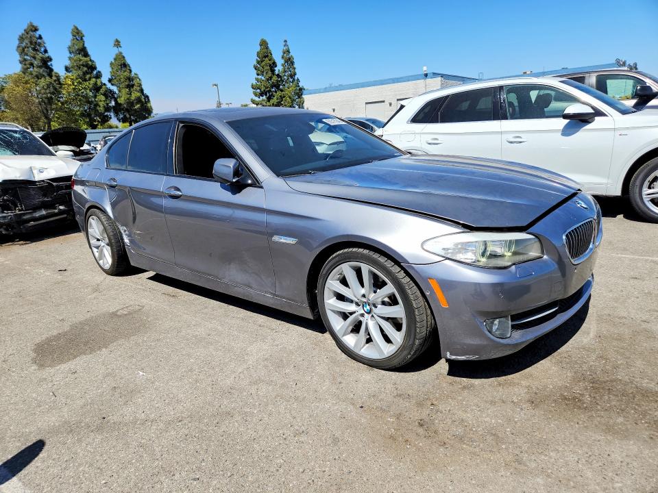 2012 BMW 5er VIN WBAFR7C54CC811221 COPART salvage auction — SIDE, Ca - Salvage Certificate, sold $150 on 2026-07-28 (photo 4)