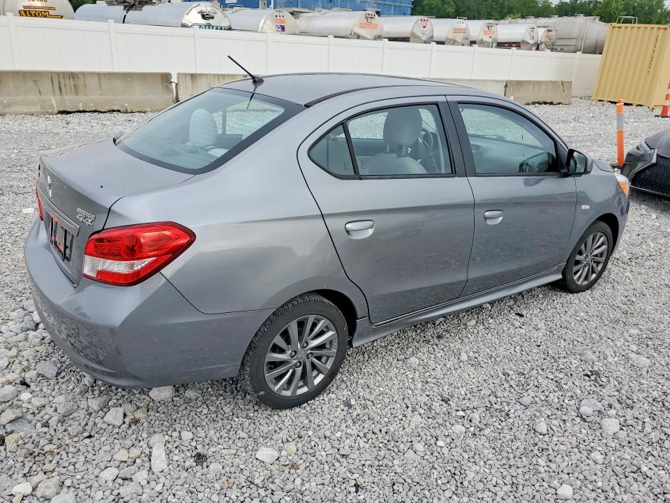 2019 Mitsubishi Mirage VIN ML32F3FJ0KHF07807 COPART salvage auction — FRONT END, Oh - Cert Of Title-Salvage, sold $90 on 2026-07-24 (photo 3)