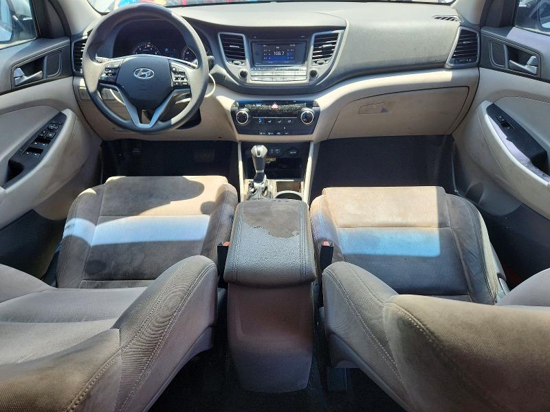 2016 Hyundai Tucson VIN KM8J33A40GU137825 COPART salvage auction — FRONT END, Fl - Certificate Of Title, sold $70 on 2026-07-28 (photo 8)