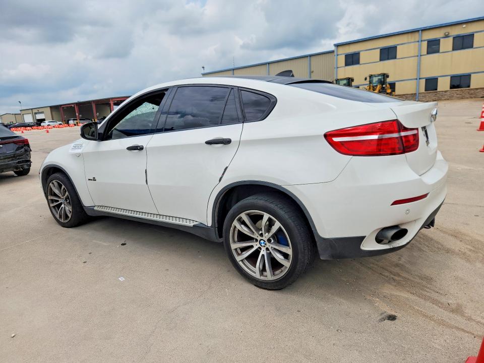 2014 BMW X6 VIN 5UXFG2C55E0K41762 COPART salvage auction — ROOF, TX - SALVAGE VEHICLE TITLE (P), sold $1,300 on 2026-07-16 (photo 2)