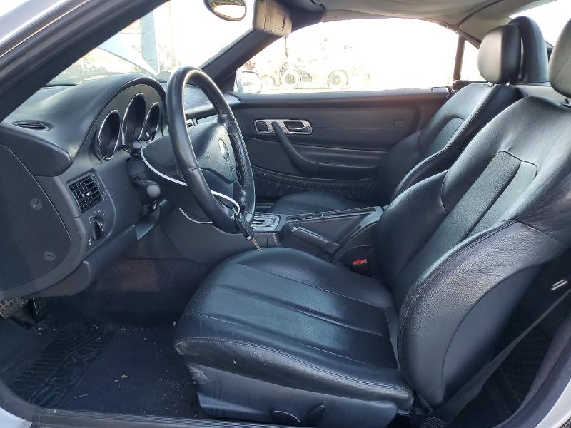 2001 Mercedes-benz Slk-class VIN WDBKK49F21F172755 COPART salvage auction — FRONT END, Ca - Salvage Certificate, sold $375 on 2026-07-20 (photo 7)
