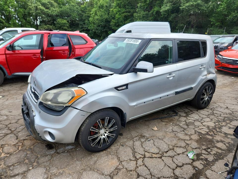 2013 Kia VIN KNDJT2A5XD7526764 COPART salvage auction — FRONT END, Ga - Cert Of Title-Salvage, sold $400 on 2026-07-10 (photo 1)