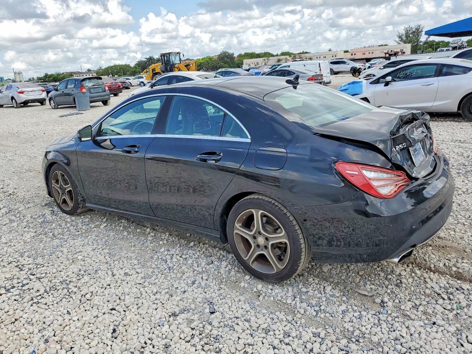 2014 Mercedes-benz Cla-klasse VIN WDDSJ4EB9EN129121 COPART salvage auction — REAR END, Fl - Cert Of Title Slvg Rebuildable, sold $1,750 on 2026-08-07 (photo 2)