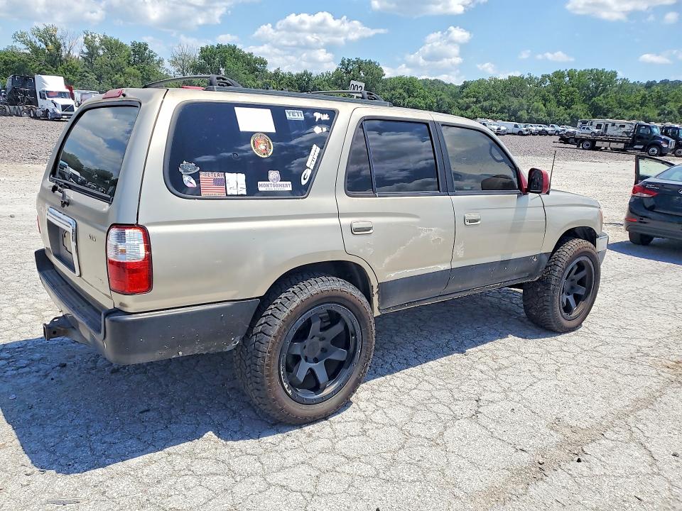 2002 Toyota 4runner VIN JT3GN86R920226744 COPART salvage auction — MECHANICAL, Ar - Cert Of Title-Rebuilt, sold $550 on 2026-07-14 (photo 3)