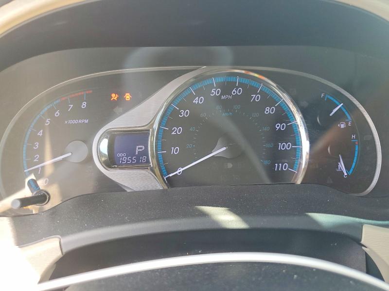 2011 Toyota Sienna VIN 5TDYK3DC6BS012799 COPART salvage auction — SIDE, CA - SALVAGE CERTIFICATE, sold $1,150 on 2026-07-09 (photo 9)