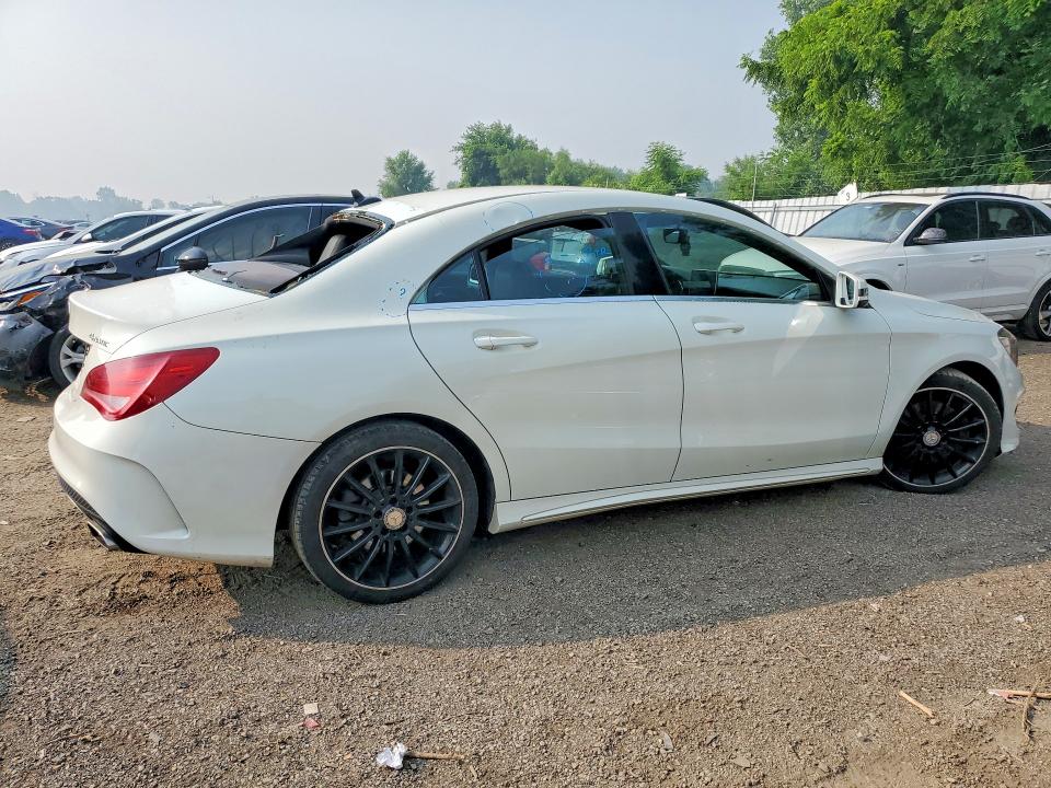 2015 Mercedes-benz Cla-class VIN WDDSJ4GB4FN217492 COPART salvage auction — VANDALISM, On - Permit No Brand - Unfit, sold $150 on 2026-07-28 (photo 3)