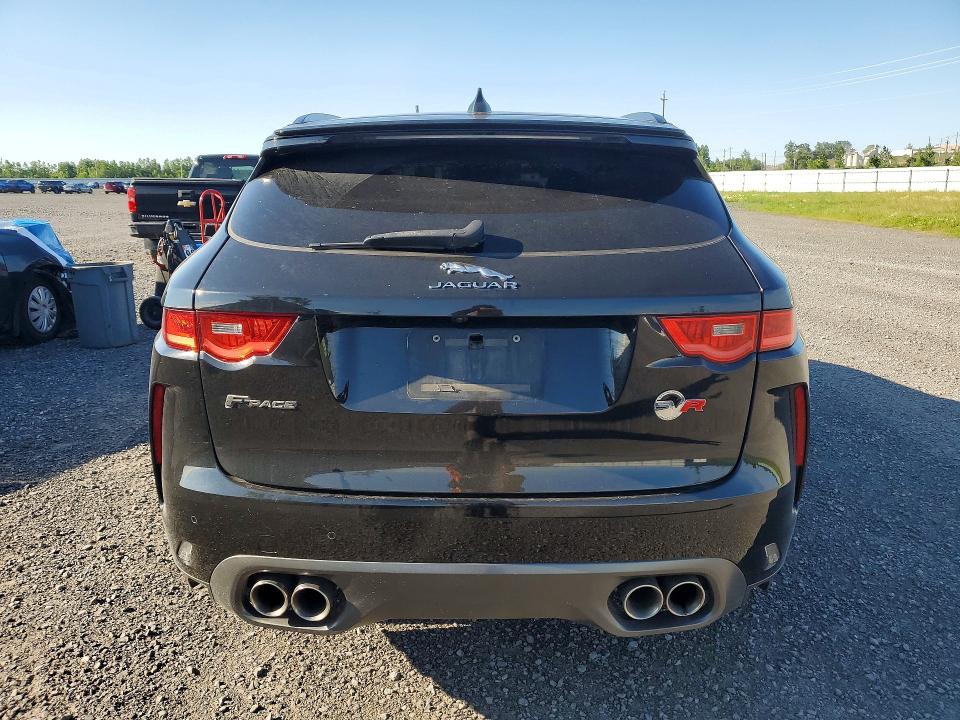 2020 Jaguar F-pace VIN SADCZ2EE6LA634984 COPART salvage auction — VANDALISM, Qc - Certificat-Veh. A Inspecter, sold $13,700 on 2026-07-28 (photo 6)