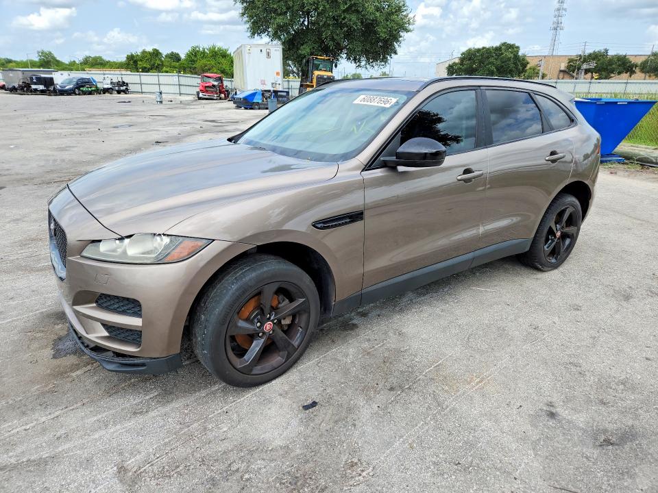 2017 Jaguar F-pace VIN SADCJ2BN9HA092332 COPART salvage auction — MECHANICAL, FL - CERTIFICATE OF TITLE (P), sold $375 on 2026-07-28 (photo 1)
