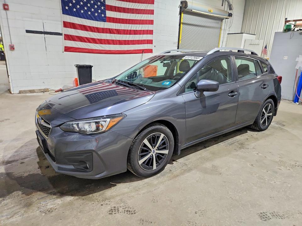 2019 Subaru Impreza VIN 4S3GTAD61K3707684 COPART salvage auction — FRONT END, NH - CERTIFICATE OF TITLE, sold $775 on 2026-07-23 (photo 1)