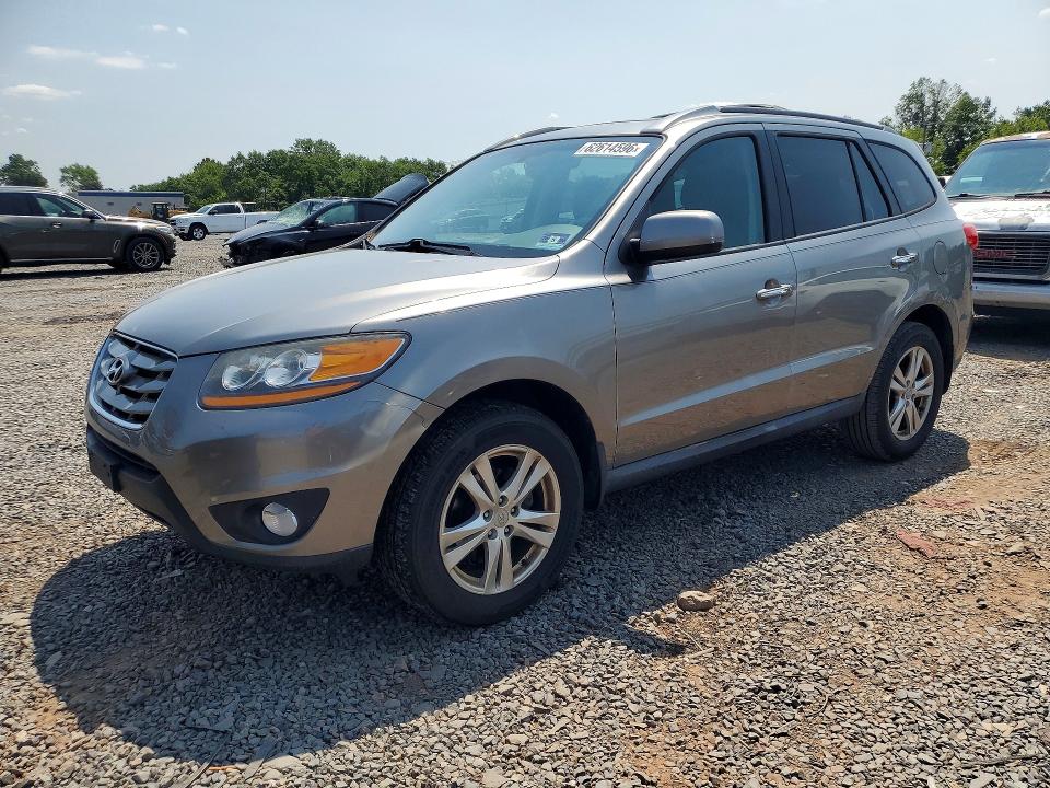 2011 Hyundai Santa fe VIN 5XYZKDAG2BG048522 COPART salvage auction — MINOR DENT/SCRATCHES, Nj - Certificate Of Title, sold $1,100 on 2026-07-31 (photo 1)