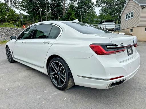 2021 BMW 7er VIN WBA7U2C03MCG37401 COPART salvage auction — MINOR DENT/SCRATCHES, Tx - Certificate Of Title (P), sold $23,000 on 2026-08-19 (photo 2)