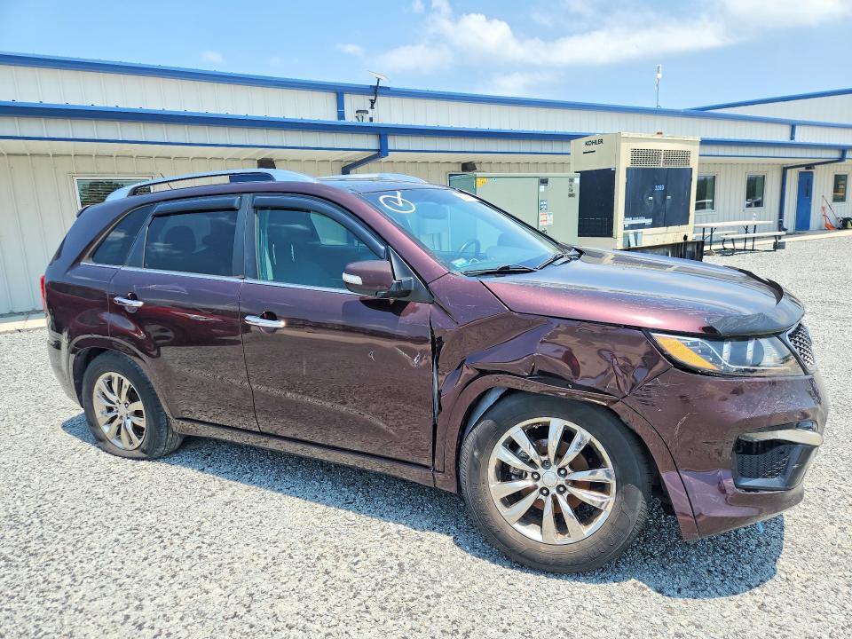 2011 Kia Sorento VIN 5XYKW4A21BG162179 COPART salvage auction — FRONT END, NC - SALVAGE CERTIFICATE OF TITLE, sold $900 on 2026-07-27 (photo 4)
