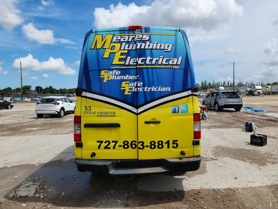 2012 Nissan VIN 1N6BF0LY3CN118900 COPART salvage auction — FRONT END, Salvage Title, sold $1,750 on 2026-07-30 (photo 6)