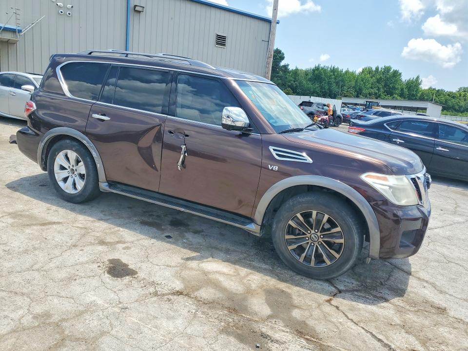 2017 Nissan VIN JN8AY2ND5H9009809 COPART salvage auction — NORMAL WEAR, Tx - Certificate Of Title, sold $1,050 on 2026-07-28 (photo 4)