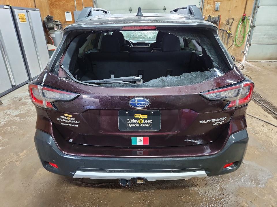 2024 Subaru Outback VIN 4S4BTGND7R3263159 COPART salvage auction — HAIL, Mi - Cert Of Title-Salvage Vehicle, sold $5,900 on 2026-09-09 (photo 6)