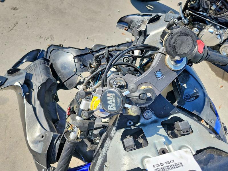 2006 Suzuki Gsx-r600 VIN JS1GN7DA862114539 COPART salvage auction — FRONT END, FL - CERT OF TITLE SLVG REBUILDABLE, sold $1,300 on 2026-07-23 (photo 7)