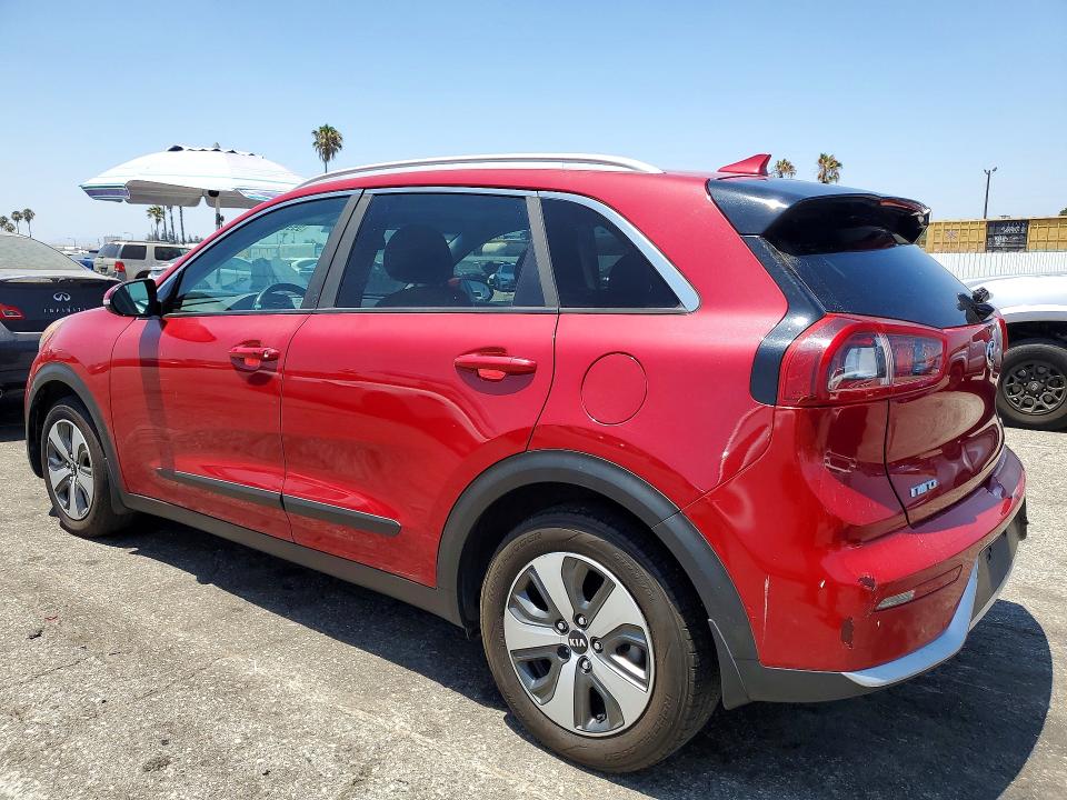 2018 Kia Niro VIN KNDCC3LC8J5128390 COPART salvage auction — MINOR DENT/SCRATCHES, Ca - Dis/Dlr/Exp Only Clean Title (P), sold $2,900 on 2026-07-17 (photo 2)
