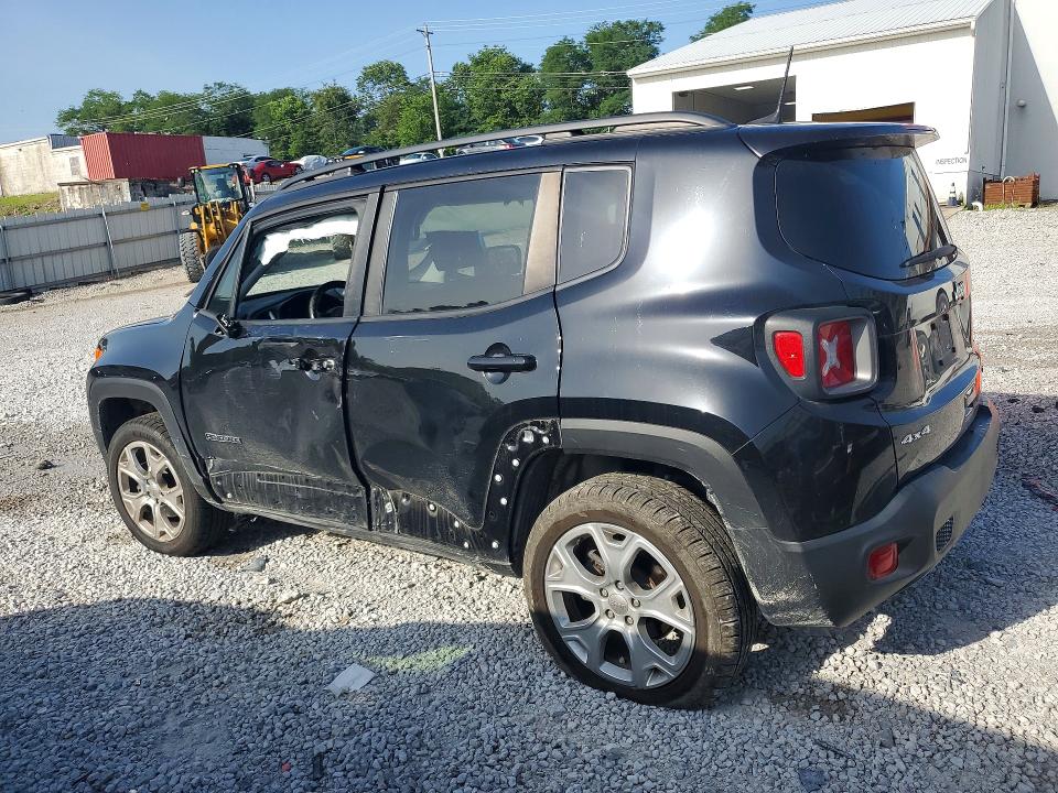 2019 Jeep Renegade VIN ZACNJBD11KPK04284 COPART salvage auction — SIDE, Ky - Cert Of Title-Salvage, sold $2,250 on 2026-07-31 (photo 2)