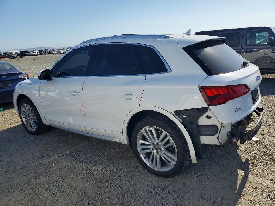 2018 Audi Q5 VIN WA1CNAFY3J2124538 COPART salvage auction — SIDE, Ca - Salvage Certificate, sold $4,900 on 2026-07-24 (photo 2)