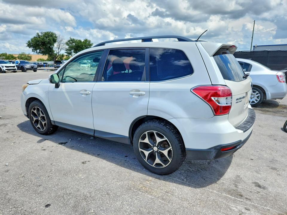 2014 Subaru Forester VIN JF2SJGMC5EH501950 COPART salvage auction — FRONT END, Fl - Cert Of Title Slvg Rebuildable, sold $1,000 on 2026-07-14 (photo 2)