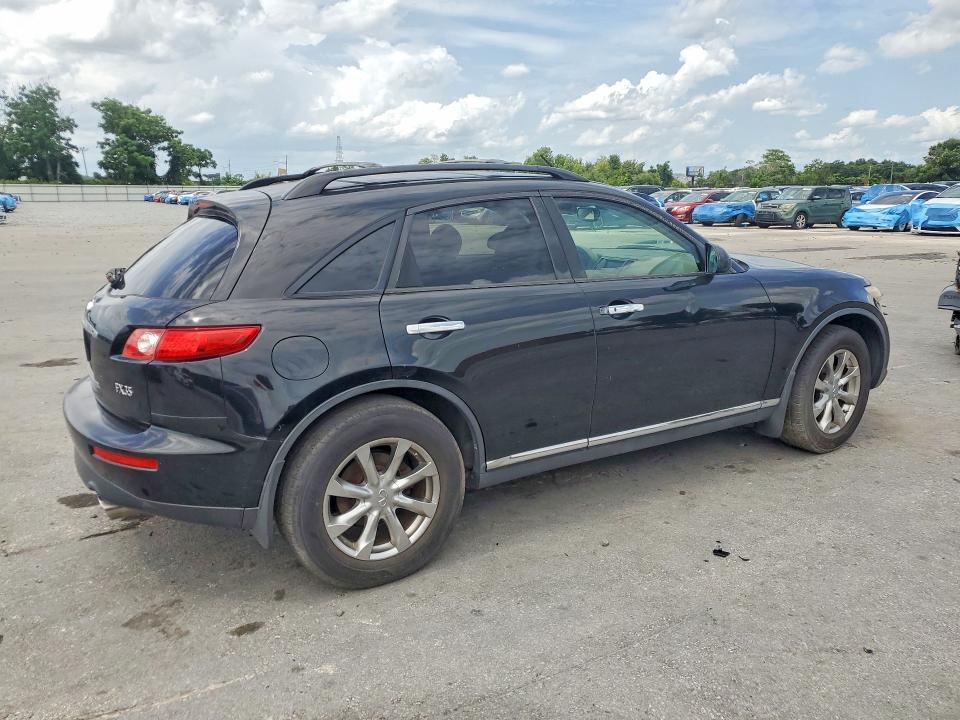 2007 Infiniti Fx35 VIN JNRAS08W27X207272 COPART salvage auction — MINOR DENT/SCRATCHES, FL - CERTIFICATE OF TITLE (P), sold $375 on 2026-07-23 (photo 3)