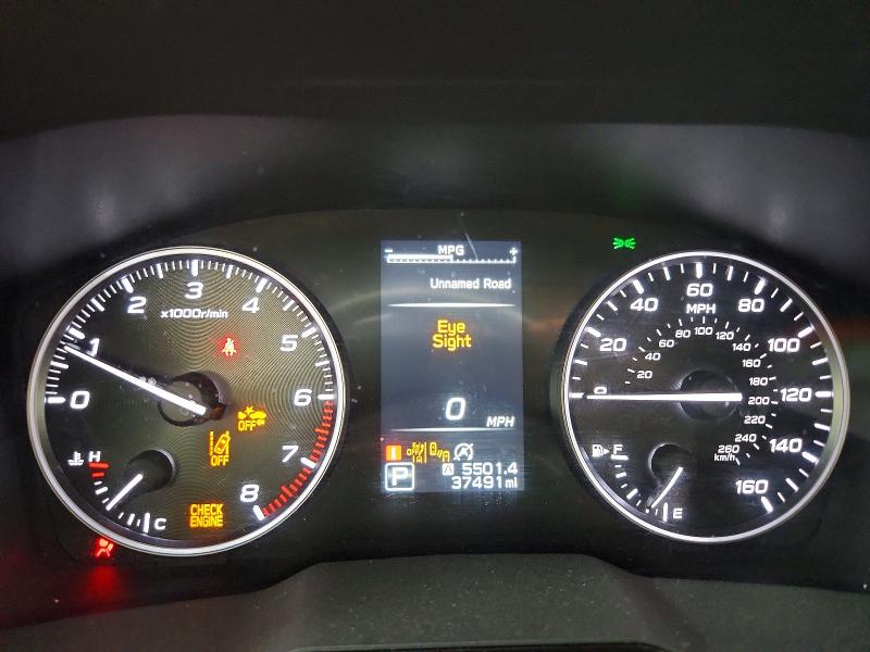2025 Subaru Outback VIN 4S4BTAFC7S3175849 COPART salvage auction — SIDE, CO - SALVAGE TITLE, sold $12,650 on 2026-08-20 (photo 9)