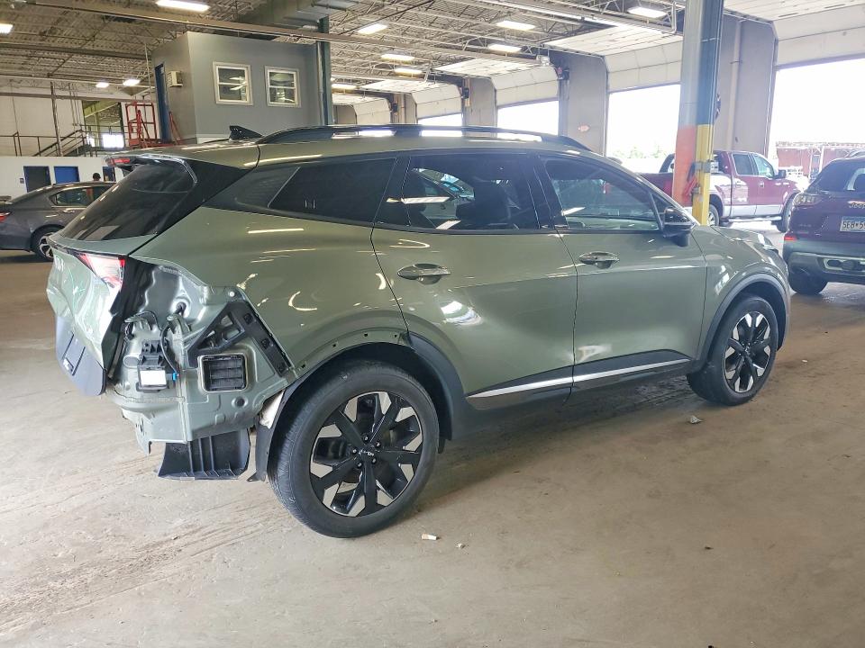 2023 Kia Sportage VIN 5XYK6CAF2PG056862 COPART salvage auction — REAR END, Salvage Title, sold $8,100 on 2026-07-23 (photo 3)