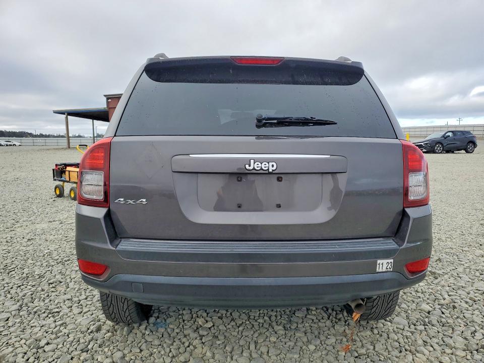 2016 Jeep Compass VIN 1C4NJDBB9GD506261 COPART salvage auction — SIDE, Ca - Salvage Certificate, sold $600 on 2026-07-30 (photo 6)