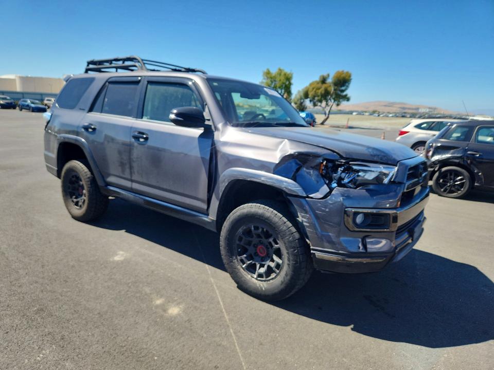 2020 Toyota 4runner VIN JTEBU5JR5L5816034 COPART salvage auction — FRONT END, Ca - Salvage Certificate, sold $8,000 on 2026-07-27 (photo 4)
