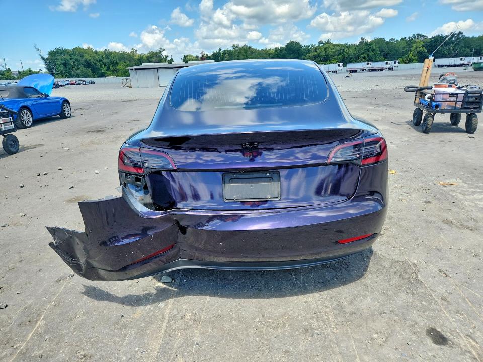 2019 Tesla Model 3 VIN 5YJ3E1EB4KF469112 COPART salvage auction — REAR END, Fl - Cert Of Title Slvg Rebuildable, sold $8,800 on 2026-07-15 (photo 6)