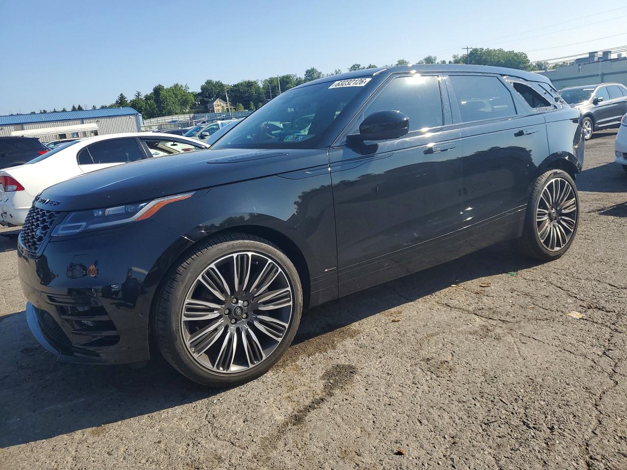 2021 Land Rover Range Rover Velar VIN SALYM2FU7MA320776 — COPART salvage auction photo