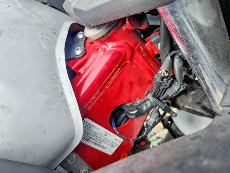 2013 Yamaha VIN JYARJ18Y6DA002335 COPART salvage auction — SIDE, CA - SALVAGE CERTIFICATE, sold $525 on 2026-07-23 (photo 9)