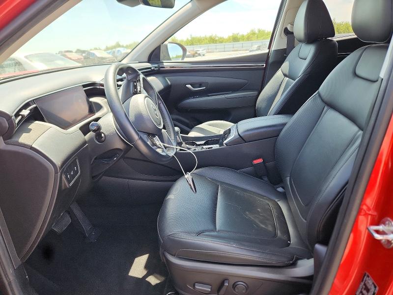 2023 Hyundai Tucson VIN 5NMJFCAE0PH206282 COPART salvage auction — FRONT END, Ca - Salvage Certificate, sold $8,400 on 2026-09-14 (photo 7)