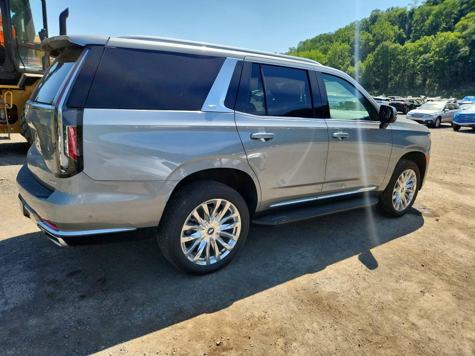 2024 Cadillac Escalade VIN 1GYS4BKLXRR358693 COPART salvage auction — SIDE, Ny - Mv-907A Salvage Certificate, sold $39,500 on 2026-08-20 (photo 3)