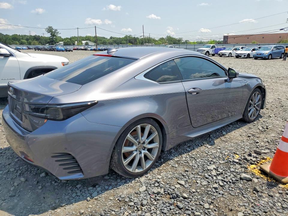 2016 Lexus Rc VIN JTHSM5BC1G5001848 COPART salvage auction — WATER/FLOOD, Fs - Salvage Title, sold $3,450 on 2026-09-09 (photo 3)