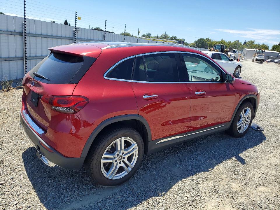 2022 Mercedes-benz Gla-klasse VIN W1N4N4GB0NJ329941 COPART salvage auction — FRONT END, Ca - Salvage Certificate, sold $7,700 on 2026-08-13 (photo 3)