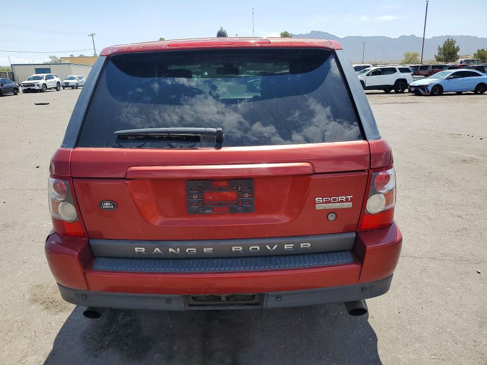 2008 Land rover Range rover sport VIN SALSH23478A150911 COPART salvage auction — MINOR DENT/SCRATCHES, NM - CERTIFICATE OF TITLE, sold $375 on 2026-07-24 (photo 6)