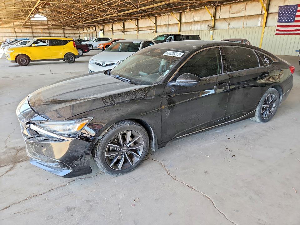 2021 Honda Accord VIN 1HGCV1F54MA093436 — COPART salvage auction photo