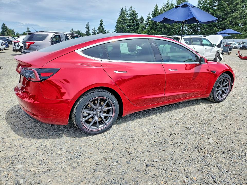 2019 Tesla Model 3 VIN 5YJ3E1EB2KF199247 COPART salvage auction — FRONT END, Wa - Bill Of Sale, sold $4,950 on 2026-07-31 (photo 3)