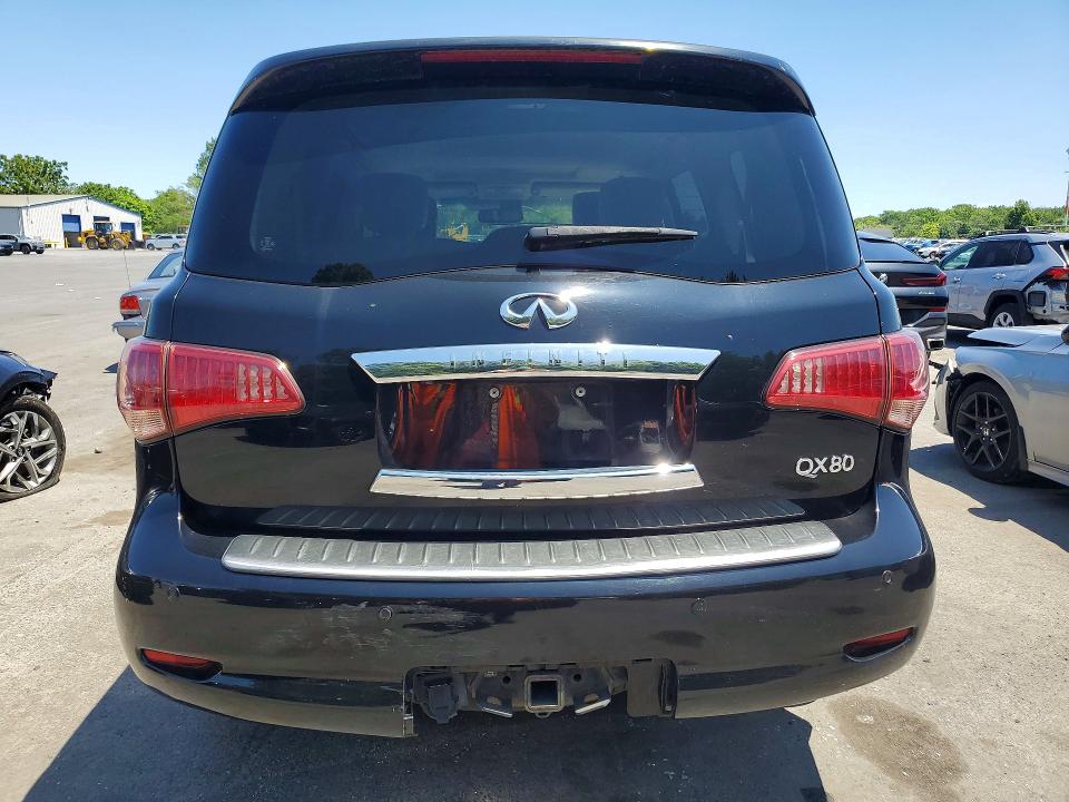 2014 Infiniti Qx80 VIN JN8AZ2NC0E9352303 COPART salvage auction — MINOR DENT/SCRATCHES, NJ - CERTIFICATE OF TITLE, sold $150 on 2026-07-30 (photo 6)