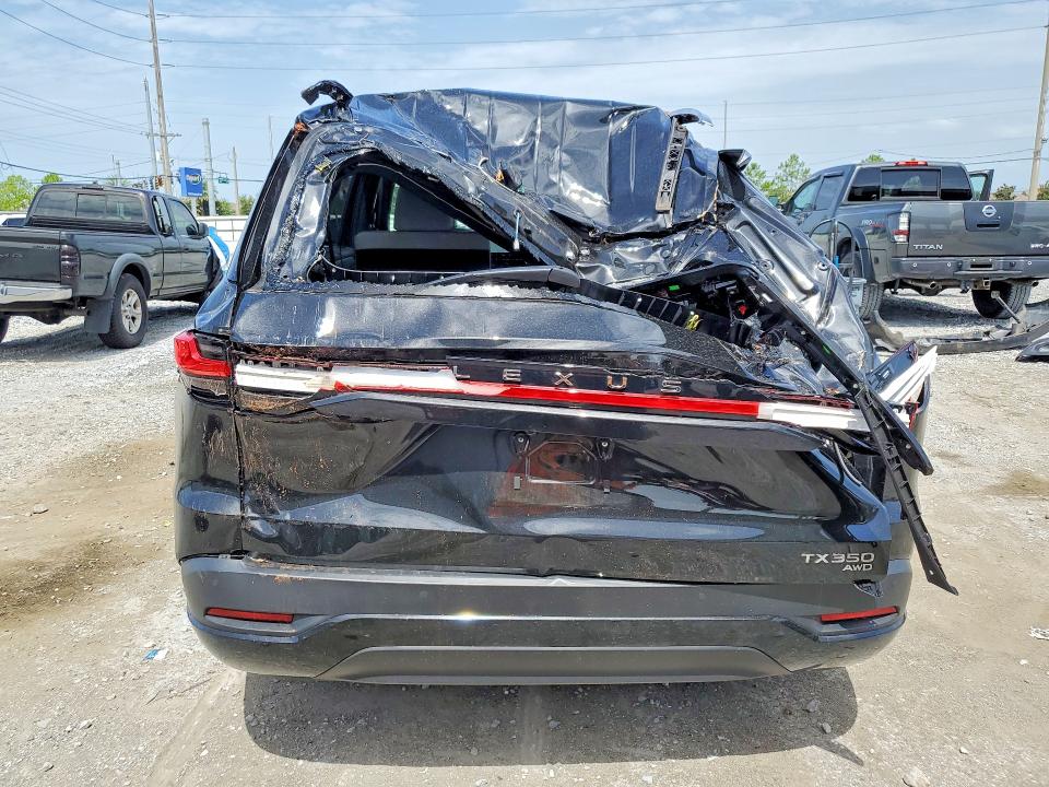 2025 Lexus Tx 350 VIN 5TDAAAB61SS035560 COPART salvage auction — ROOF, FL - CERTIFICATE OF DESTRUCTION, sold $17,500 on 2026-08-28 (photo 6)