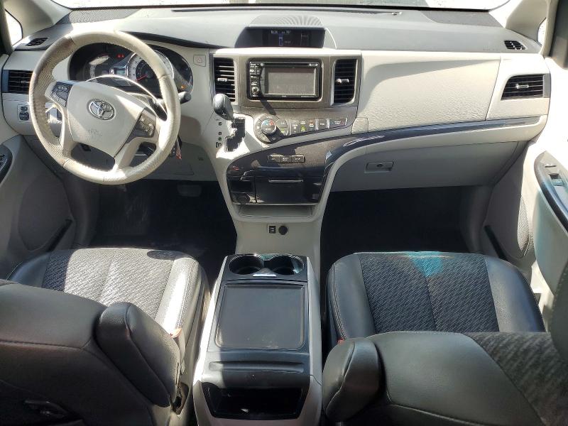 2014 Toyota Sienna VIN 5TDXK3DC9ES500239 COPART salvage auction — REAR END, Ca - Salvage Certificate, sold $25 on 2026-07-28 (photo 8)
