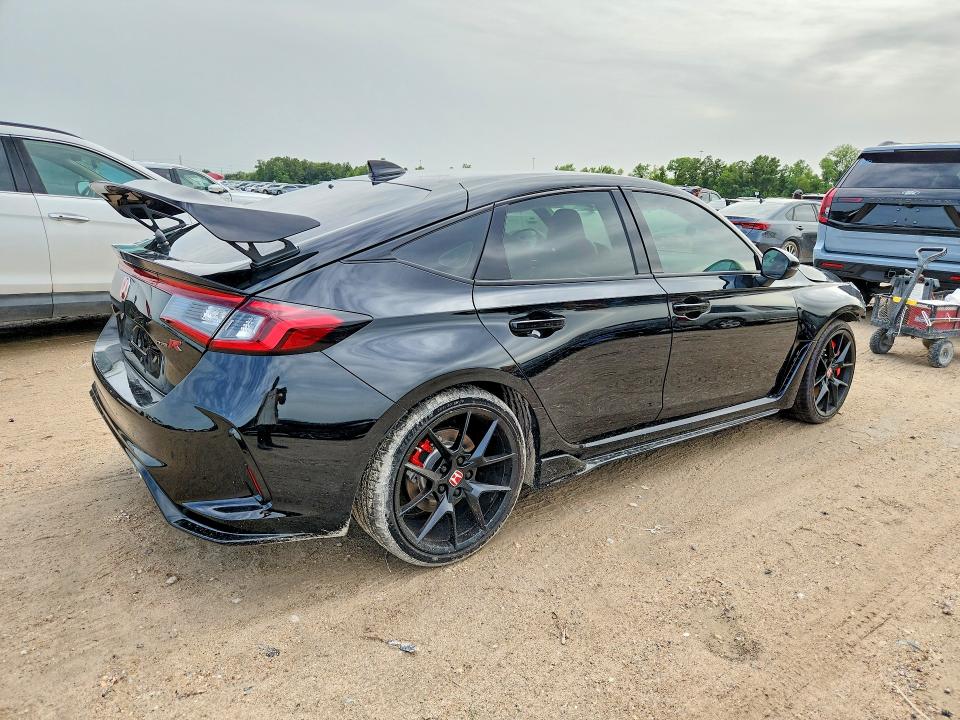 2025 Honda Civic VIN JHMFL5G42SX009248 COPART salvage auction — FRONT END, Tx - Salvage Vehicle Title, sold $5,200 on 2026-07-21 (photo 3)