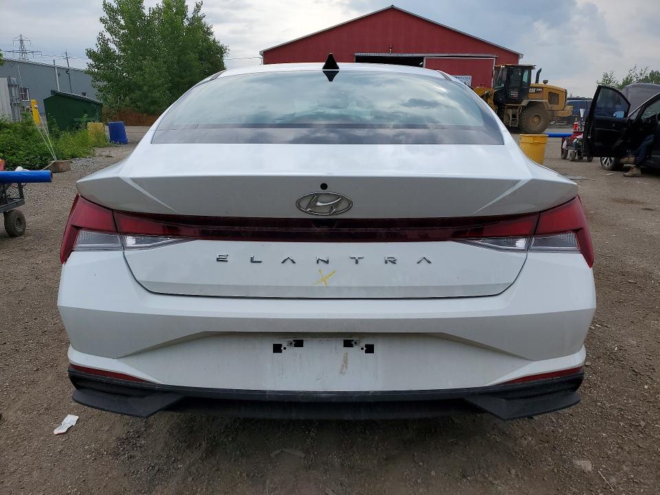 2022 Hyundai Elantra VIN KMHLM4AG4NU243083 COPART salvage auction — UNDERCARRIAGE, On - Permit Salvage, sold $2,800 on 2026-07-28 (photo 6)