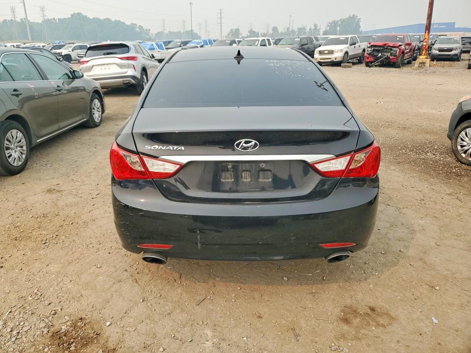 2013 Hyundai Sonata VIN 5NPEC4AC2DH783098 COPART salvage auction — FRONT END, Mi - Certificate Of Title, sold $300 on 2026-07-31 (photo 6)