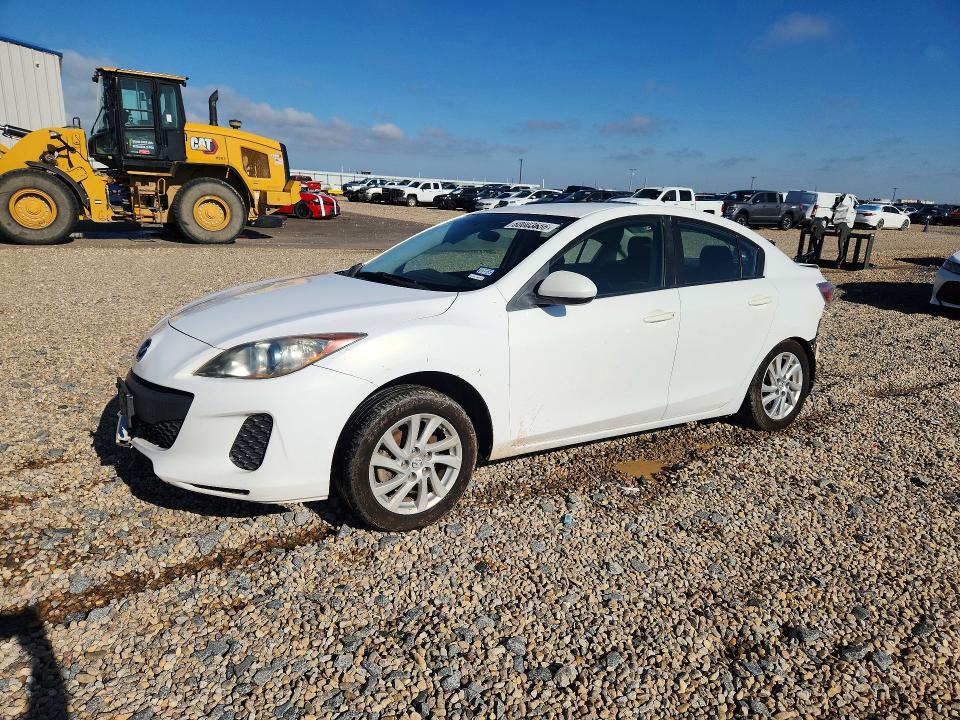 2012 Mazda 3 VIN JM1BL1V70C1693517 COPART salvage auction — REAR END, Tx - Salvage Vehicle Title, sold $90 on 2026-07-28 (photo 1)