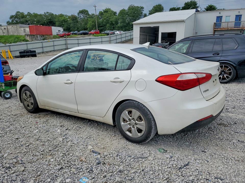 2015 Kia Forte VIN KNAFX4A62F5303046 COPART salvage auction — WATER/FLOOD, KY - CERT OF TITLE-SALVAGE WATER (P), sold $325 on 2026-07-31 (photo 2)