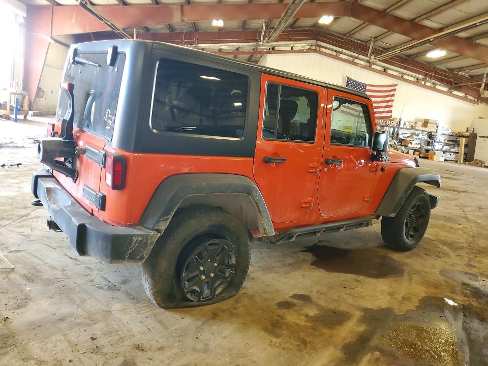 2015 Jeep Wrangler / VIN 1C4BJWDG4FL629459 COPART salvage auction — SIDE, Mi - Certificate Of Title, sold $3,100 on 2026-07-10 (photo 3)