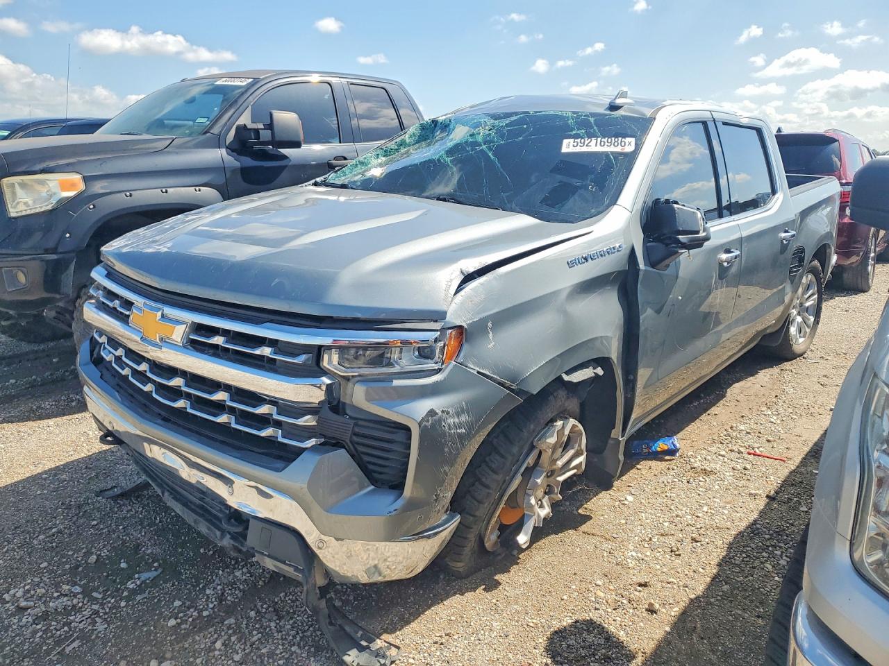 2023 Chevrolet Silverado 1500 VIN 2GCPAEED1P1111286 — COPART salvage auction photo